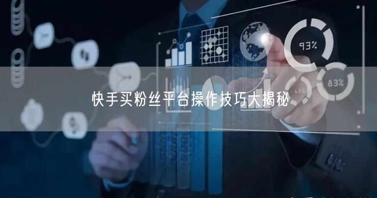 快手买粉丝平台操作技巧大揭秘