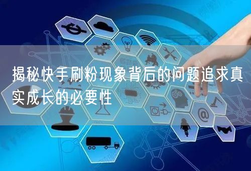 揭秘快手刷粉现象背后的问题追求真实成长的必要性