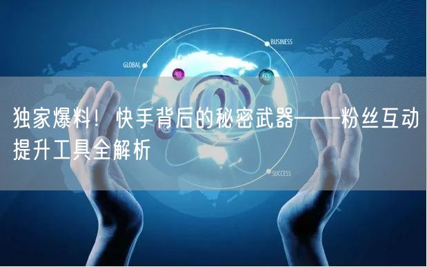 独家爆料！快手背后的秘密武器——粉丝互动提升工具全解析